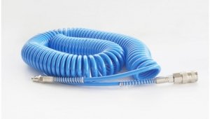 Przewód spiralny pneumatyczny 8x5 niebieski 8X5-5-KPL /5m/