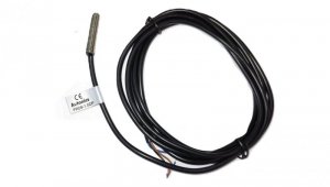 Czujnik indukcyjny cylindryczny M8 z przewodem 2m Sn=1,5mm 10-30VDC PNP NO LED IP67 PR08-1.5DP