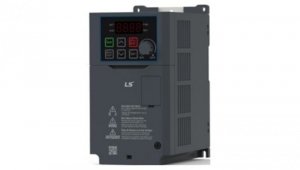 Przemiennik częstotliwości LSIS serii G100 7,5kW 3x400V AC filtr EMC C3 klawiatura LED LV0075G100-4EOFN