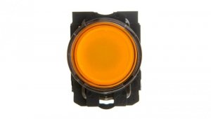 Przycisk sterowniczy 22mm żółty 1Z 1R z samopowrotem z podświetleniem XB5AW35B5