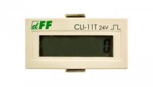 Licznik impulsów 4-30V DC 8 znaków cyfrowy tablicowy 48x24mm CLI-11T-24V