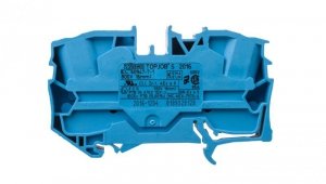Złączka szynowa 2-przewodowa 16mm2 niebieska 2016-1204 TOPJOBS