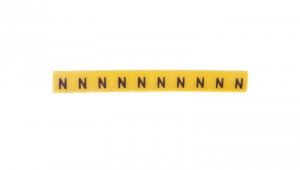 Oznacznik do złączek EZ-5/N żółty R34RR-02050304600 /100szt./