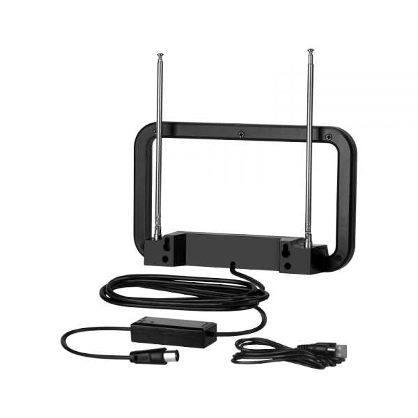 Antena pokojowa do cyfrowej telewizji naziemnej DVB-T2 Cabletech