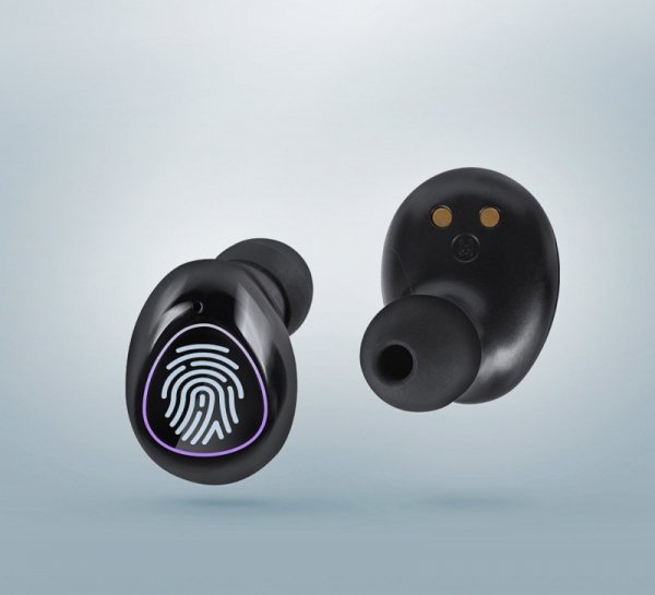 Bezprzewodowe słuchawki douszne z power bankiem Kruger&amp;Matz M10