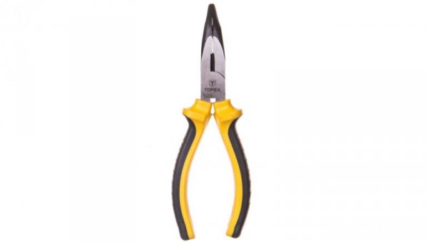 Szczypce wydłużone wygięte 160mm stal CS 32D103