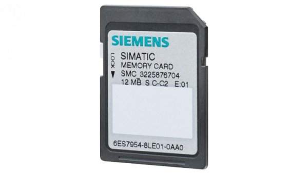 Karta pamięci SIMATIC S CPU/SINAMICS 3 3V Flash 4 MB 6ES7954-8LC03-0AA0