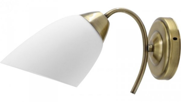 Kinkiet Activejet AJE-NIKITA 1P E27 1x60W Patyna