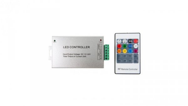 STEROWNIK LED RGB RF 20 PRZYCISKÓW MAX. 144W / 288W EC67779