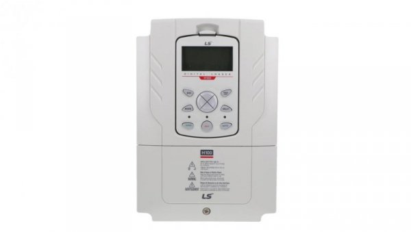 Przemiennik częstotliwości LSIS serii H100 (HVAC) 2,2kW 3x400V AC filtr EMC C3 klawiatura LED LSLV0022H100-4COFN