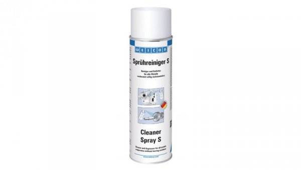 WEICON Cleaner S Spray 500 ml odtłuszczacz do metalu na bazie acetonu, 11202500-51