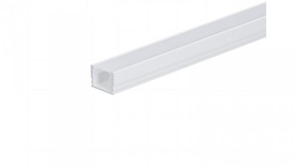 Profil led Standard 1m biały z osłoną mleczną MLF