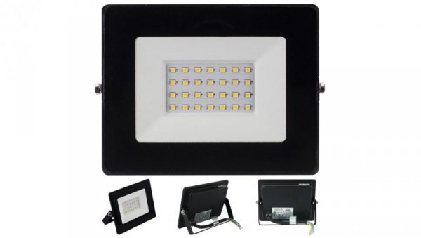 Naświetlacz LED SMD KASTEL 20W 1600lm 4000K czarny NW