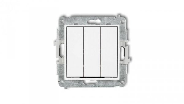 ICON Mechanizm łącznika potrójnego biały mat 25IWP-7