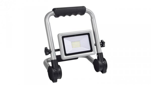 Oprawa przenośna Flexi 10W LED, składany stojak, 800lm, 4000K, 1,5m guma, IP65, srebrna / 47991
