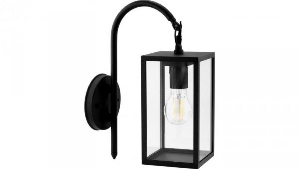Kinkiet Ogrodowy Dół Lampa Elewacyjna Malmo E27 IP44 Grafit - GOLDLUX