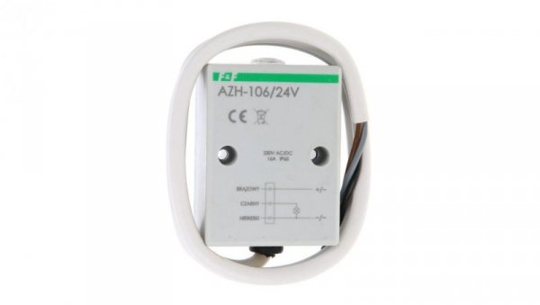Automat zmierzchowy montaż natynkowy 16A 24V IP20 AZH-106-24V