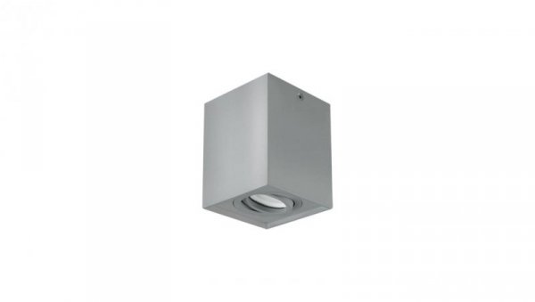 IDEUS OPRAWA SUFITOWA HARY KWADRATOWA GU 10 SILVER