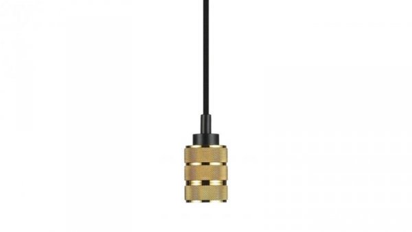 Lampa dekoracyjna wisząca złota 2 pierścienie 1m E27 max 60W IP20 V-TAC VT-7999