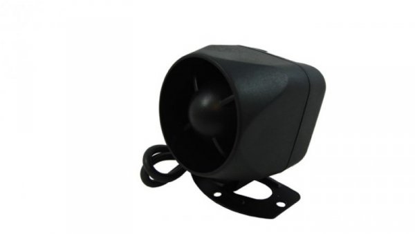 Syrena alarmowa z akumulatorem 1 tonowa 12V 20W