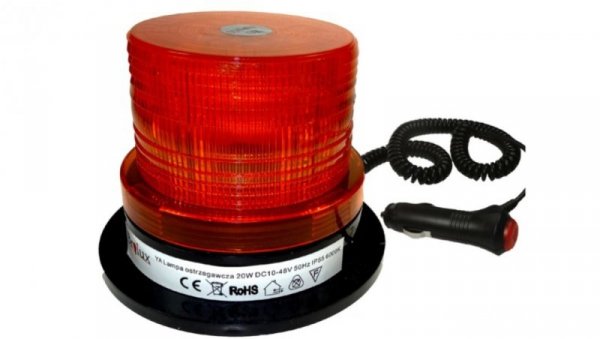 Lampa ostrzegawcza pomarańczowa 20W 10-48V 40LED