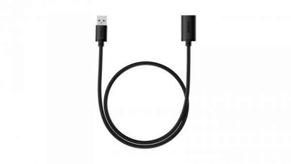Przedłużacz kabel USB 2.0 0.5m Baseus AirJoy Series - czarny