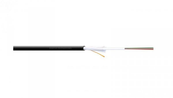 Kabel światłowodowy uniwersalny 24 włókna (1x24) SM 9/125 G652D 1500N LS0H Dca czarny DK-39241-U /bębnowy/