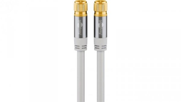 Kabel antenowy SAT (typ 135 dB), poczwórne ekranowanie - Długość kabla 2 m
