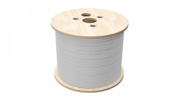 Kabel teleinformatyczny U/UTP kat.6 LSOH B2ca szary Q-LANTEC /500m/