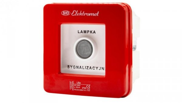 Lampka sygnalizacyjna podtynkowa LSp 230z ID 911484