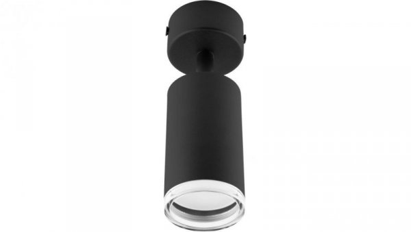 Kinkiet Ścienny Lampa Sufitowa Reflektor LED Spot GU10 IP44 ADERO Czarna Lumiled
