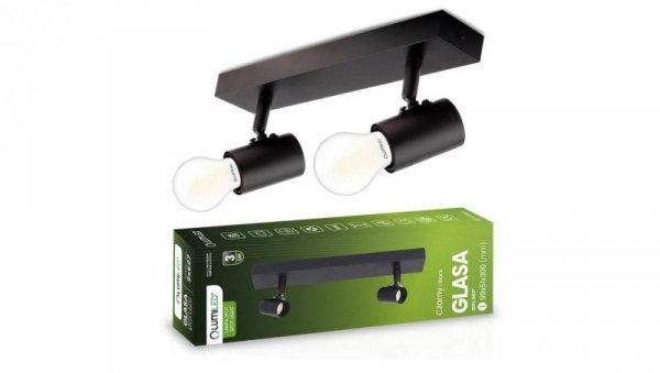 Lampa Sufitowa SPOT TUBA Reflektor Oprawa Halogenowa 2x E27 GLASA LUMILED