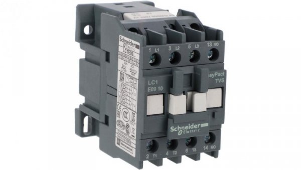 Stycznik mocy Easy TeSys Control AC-3, 9A, 3P (1NO), cewka 230V AC, 50/60Hz LC1E0910P7
