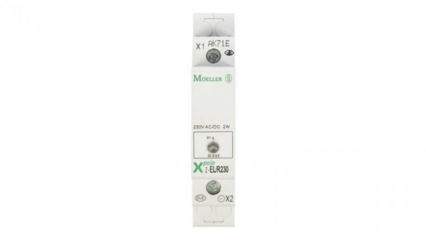 Lampka modułowa czerwona 110-240V AC/DC Z-EL/R230 284921