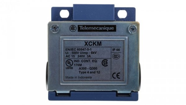 Korpus łącznika krańcowego 1Z 1R migowy metal ZCKM1