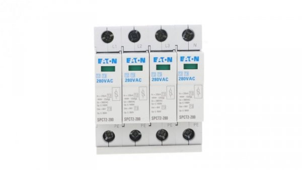 Ogranicznik przepięć Typ T2 4P 20kA SPCT2-280/4 167596