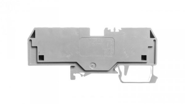 Złączka szynowa 3-przewodowa 10mm2 szara 284-681
