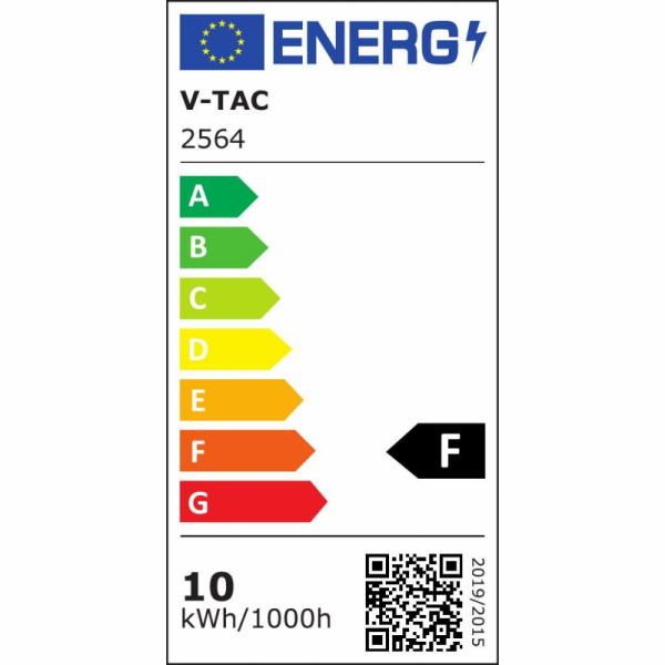 Taśma LED V-TAC SMD5050 300LED 24V IP65 RĘKAW VT-5050 60 6400K 500lm