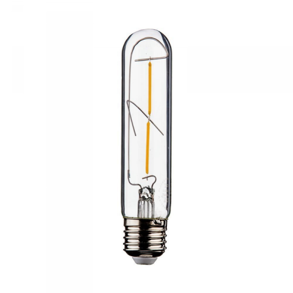Żarówka LED V-TAC 2W T30 E27 Filament 30x136mm VT-2042-N 3000K 200lm