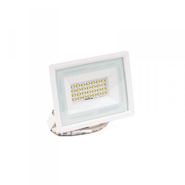 Projektor LED V-TAC 20W SMD F-CLASS Biały VT-4924-W 6500K 1650lm