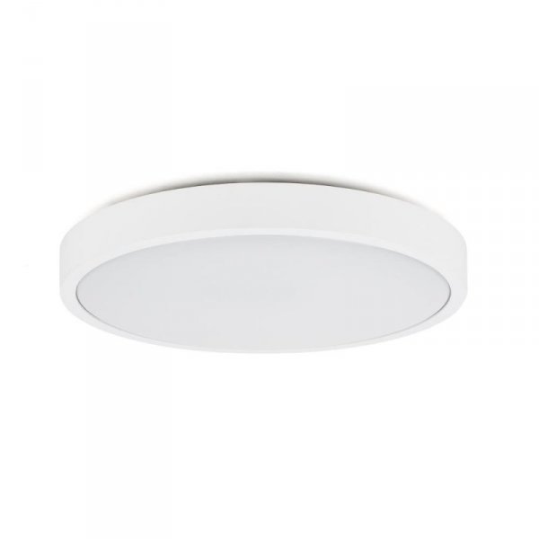 Plafon V-TAC 18W LED Okrągły IP44 23cm Biały VT-8618W-RD 3000K 1800lm