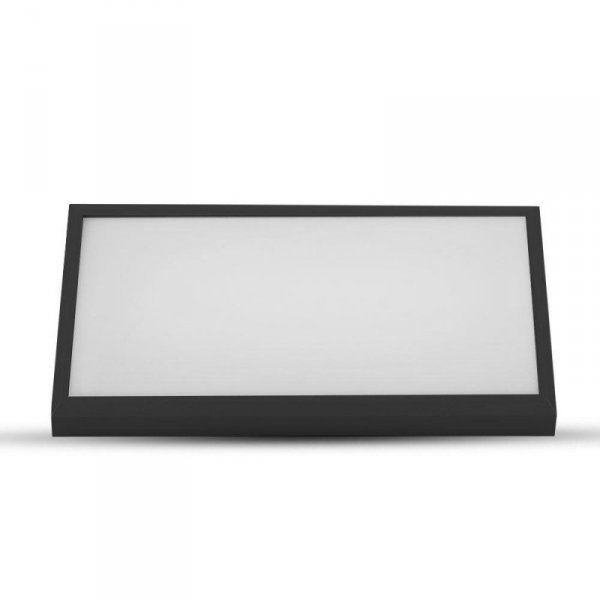 Oprawa Ścienna V-TAC 20W LED Ukośna Czarna IP65 VT-8055 4000K 2045lm