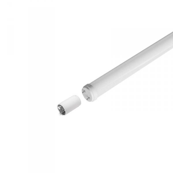 Tuba Świetlówka LED T8 Szklana V-TAC 120cm 18W z starterem VT-1221 4000K 1850lm 3 Lata Gwarancji