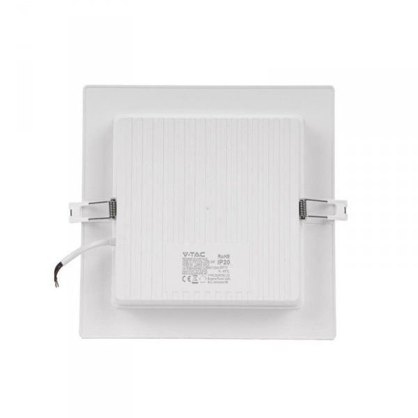Panel LED V-TAC Wpuszczany Premium Downlight 18W Kwadrat 220x220 VT-61018 3000K 1850lm