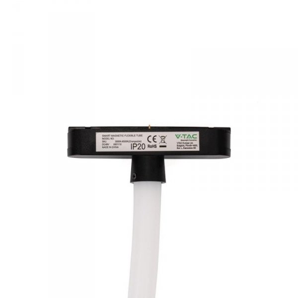 Oprawa Szynosystem Magnetyczny 48V V-TAC 23W LED CCT 30st SMART 200cm WiFi TRACKLIGHT Czarna VT-42024 2700K-6400K 2810lm 3 Lata 