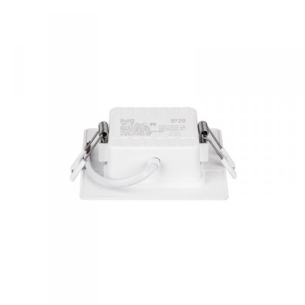 Panel Wpuszczany V-TAC 3W LED SAMSUNG CHIP Kwadrat 90x90mm VT-61003SQ-S 6500K 330lm