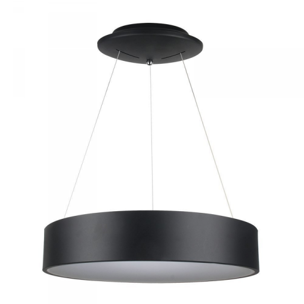 Oprawa Zwieszana LED V-TAC 30W LED Okrągła Ściemnialna Czarny VT-32-1-B 3000K 2250lm 3 Lata Gwarancji