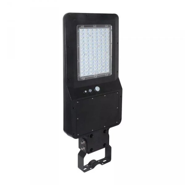Oprawa Uliczna Solarna V-TAC 40W LED Czarna IP65 120Lm/W VT-ST42 4000K 4800lm 3 Lata Gwarancji