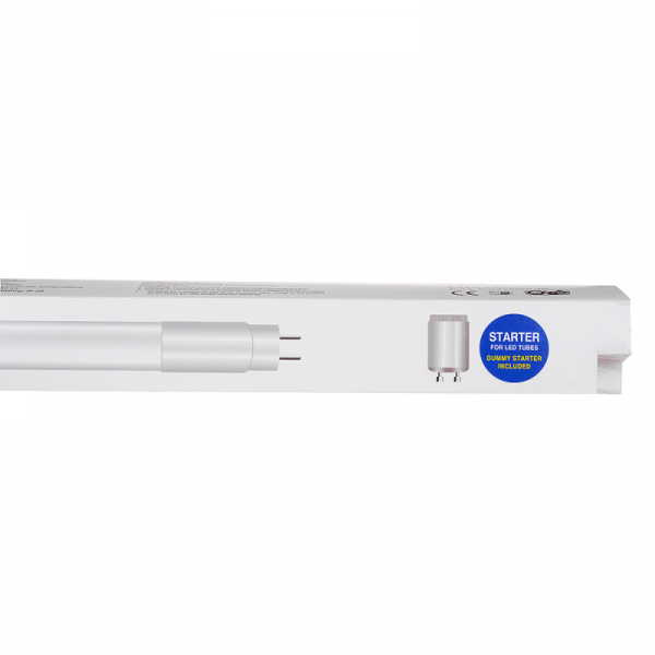 Tuba Świetlówka LED T8 V-TAC SAMSUNG CHIP 60cm 7.5W G13 Obrotowa Nano Plastic VT-062 6500K 850lm 5 Lat Gwarancji
