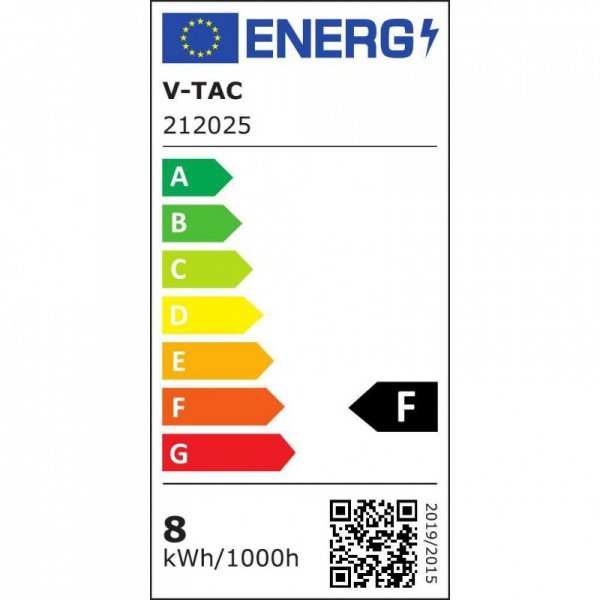 Taśma LED V-TAC SMD3528 600LED IP20 8W/m VT-3528 IP20 3000K 800lm